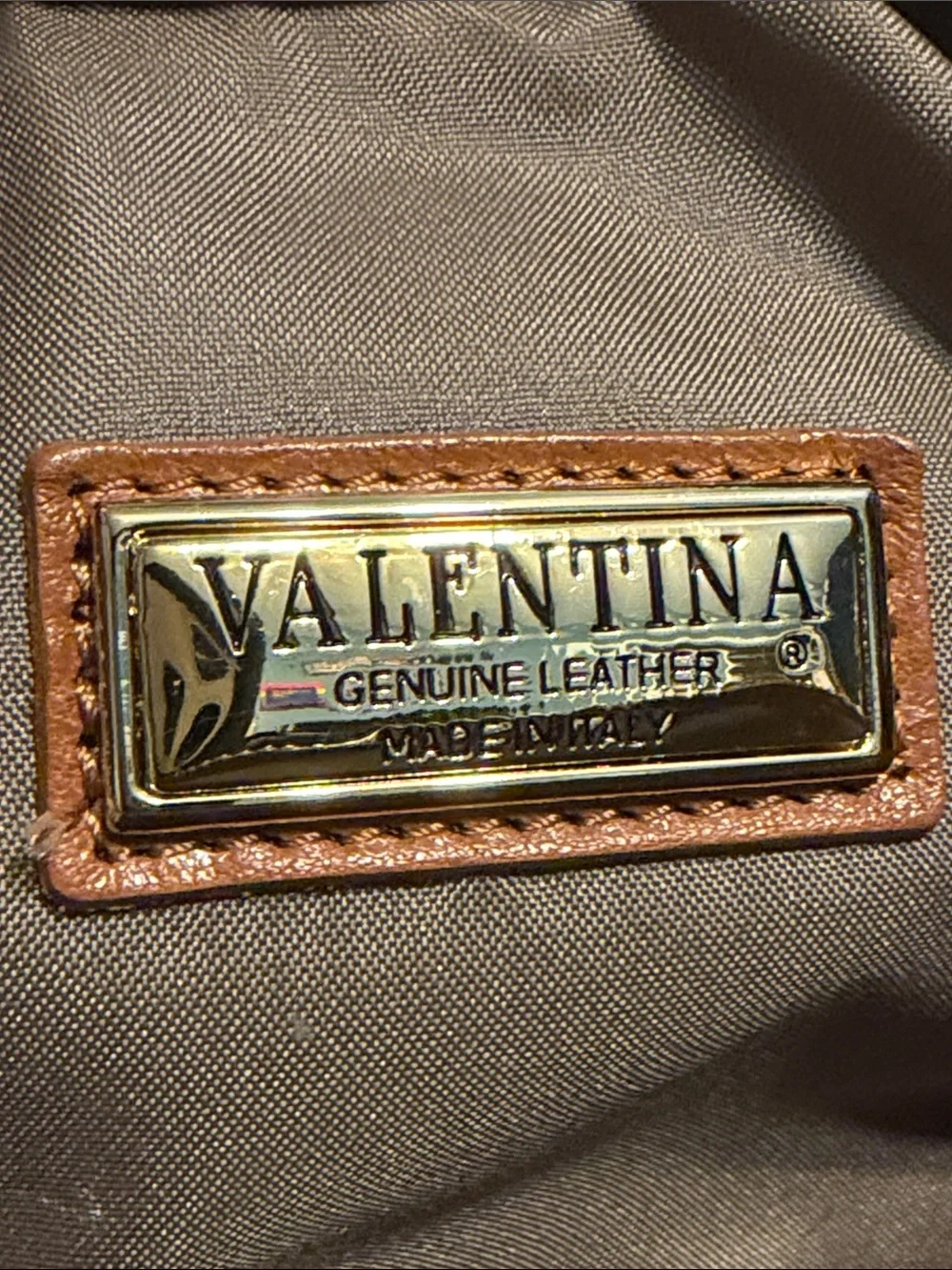 Valentina White Floral Leather Cosmetic Pouch